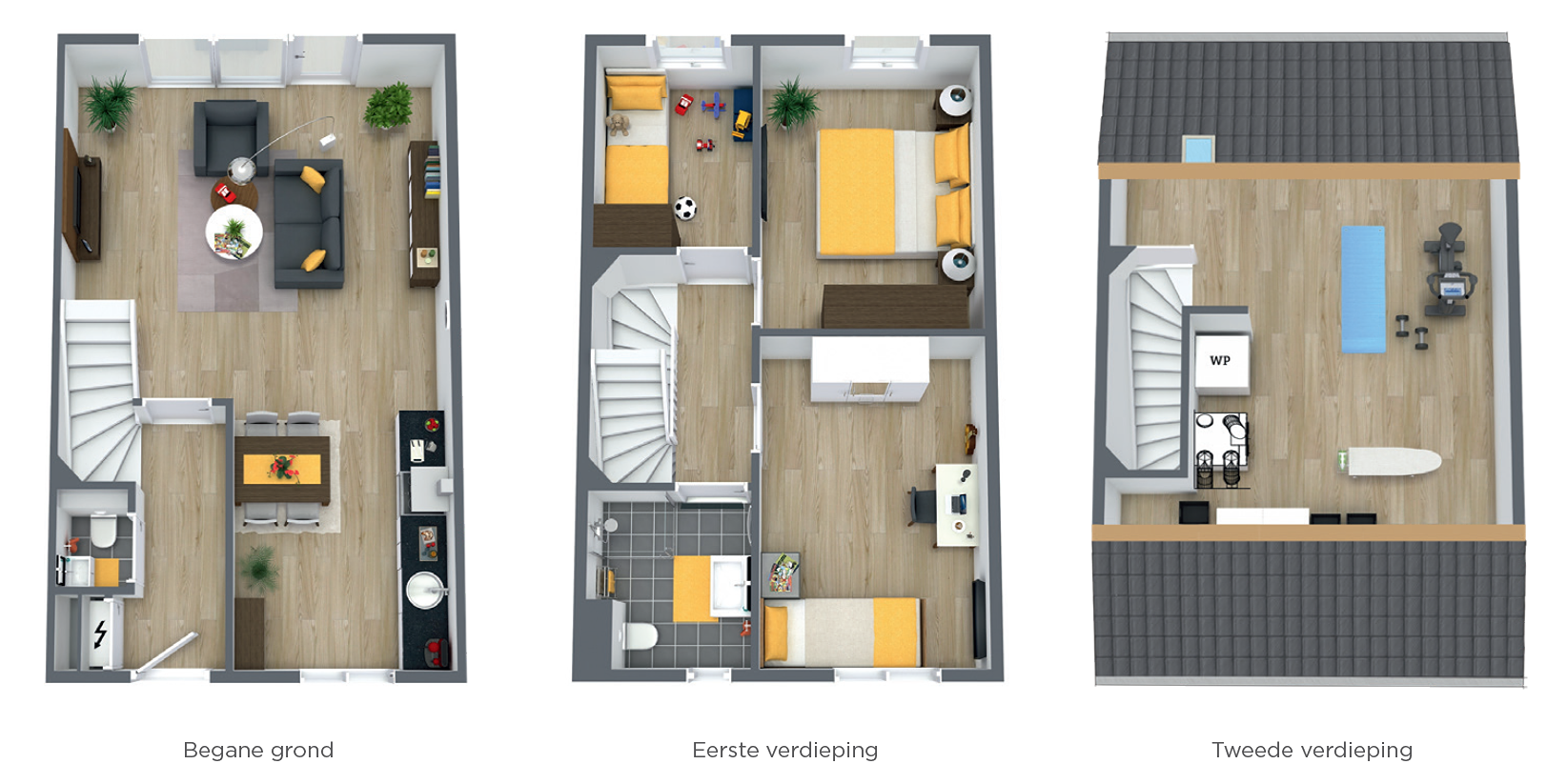 indeling woningen Talma